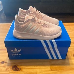 Pink Adidas in a size 9